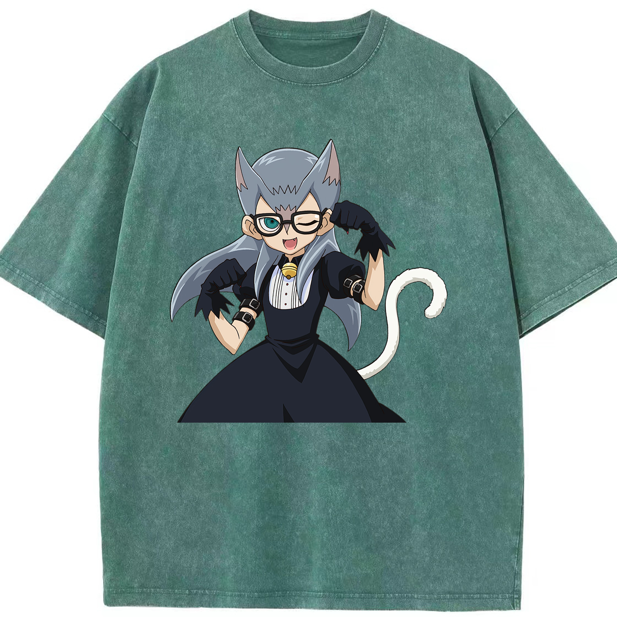 （画像用） 遊☆戯☆王 Yu-Gi-Oh! 綿100% ヴィンテージ風 半袖Tシャツ（フロントプリント）